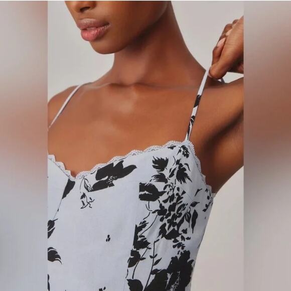 Reformation Pennington Midi Floral Sleeveless Dress Women's Size 2 - Picture 3 of 11